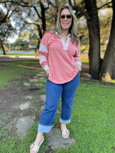 Load image into Gallery viewer, PREORDER: Stay Preppy Collared Sweatshirt in Five Colors