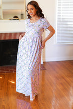 Load image into Gallery viewer, Lilic Floral Print Pocketed Fit & Flare Maxi Dress