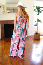 Load image into Gallery viewer, Weekend Ready Fuchsia Patchwork Baggy Overall Jumpsuit