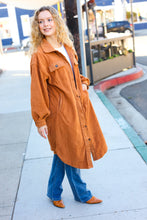 Load image into Gallery viewer, On Your Terms Camel Fleece Button Down Duster Jacket