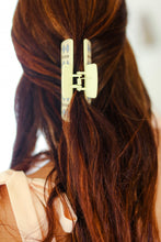 Load image into Gallery viewer, Cream Southwestern Print Hair Claw