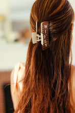 Load image into Gallery viewer, Brown Southwestern "WIFEY" Hair Claw