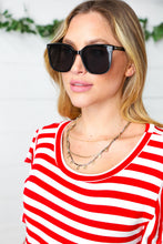 Load image into Gallery viewer, Black UV Ray Unisex Square Sunglasses