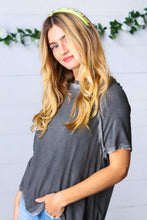 Load image into Gallery viewer, Key Lime Rhinestone Top Knot Silky Knit Headband