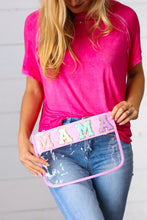 Load image into Gallery viewer, MAMA Vinyl Zipper Accessory Pouch