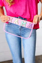 Load image into Gallery viewer, MAMA Vinyl Zipper Accessory Pouch