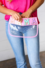 Load image into Gallery viewer, MAMA Vinyl Zipper Accessory Pouch