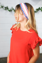 Load image into Gallery viewer, Stars & Stripes Knit Twist Headband