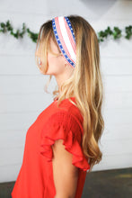 Load image into Gallery viewer, Stars & Stripes Knit Twist Headband
