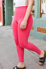 Load image into Gallery viewer, Casual Bliss Desert Rose Wide Waistband Legging with Pockets