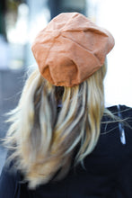 Load image into Gallery viewer, Camel Paperboy Corduroy Cap