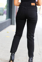 Load image into Gallery viewer, Can't Look Away Jet Black Slim Fit Mid-Rise Jeans