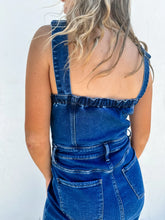 Load image into Gallery viewer, PREORDER: Frankie Overall Denim Dress