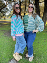 Load image into Gallery viewer, PREORDER: Step By Step Stripe Sweatshirt in Four Colors