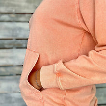 Load image into Gallery viewer, PREORDER: Sia Acid Wash Crochet Hoodie