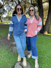 Load image into Gallery viewer, PREORDER: Stay Preppy Collared Sweatshirt in Five Colors