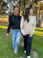 Load image into Gallery viewer, PREORDER: Elevate Your Status Puff Sleeve Hoodie in Three Colors