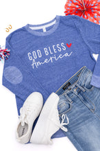 Load image into Gallery viewer, PREORDER: Embroidered God Bless America Pullover