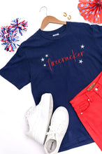 Load image into Gallery viewer, PREORDER: Embroidered Firecracker Tee
