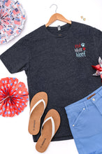 Load image into Gallery viewer, PREORDER: Embroidered Red White Woof Tee