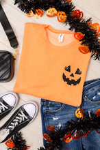 Load image into Gallery viewer, PREORDER: Embroidered Pumpkin Jack Applique Sweatshirt