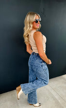 Load image into Gallery viewer, PREORDER: Charlie Cinch Hem Wide Leg Jeans