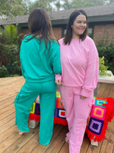 Load image into Gallery viewer, PREORDER: Beautiful Day Mineral Wash Pullover and Cargo Pants Set in Two Colors