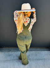 Load image into Gallery viewer, PREORDER: Dahlia Crop Wide Leg Overalls in Two Colors