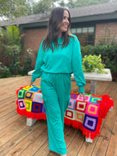 Load image into Gallery viewer, PREORDER: Beautiful Day Mineral Wash Pullover and Cargo Pants Set in Two Colors