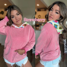 Load image into Gallery viewer, PREORDER: Sia Acid Wash Crochet Hoodie