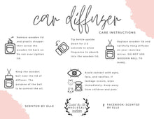 Load image into Gallery viewer, PREORDER: Essential Oil Car Diffusers in Assorted Scents
