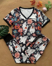 Load image into Gallery viewer, PREORDER: Halloween Pajama Jogger Set in Five Prints