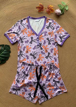 Load image into Gallery viewer, PREORDER: Halloween Pajama Short Set in Five Prints