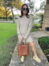 Load image into Gallery viewer, PREORDER: So Delightful Cable Knit Sweater Dress in Four Colors
