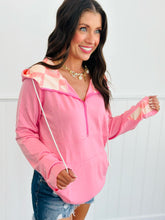 Load image into Gallery viewer, PREORDER: Audre Half Zip Hoodie in Five Winter Prints