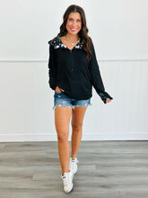 Load image into Gallery viewer, PREORDER: Audre Half Zip Hoodie in Five Winter Prints