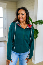 Load image into Gallery viewer, PREORDER: Audre Half Zip Hoodie in Five Winter Prints