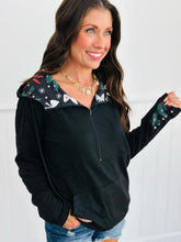 Load image into Gallery viewer, PREORDER: Audre Half Zip Hoodie in Five Winter Prints