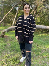 Load image into Gallery viewer, PREORDER: Brooks Striped Cardigan
