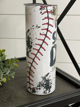Load image into Gallery viewer, PREORDER: Rub Some Dirt Baseball Skinny Tumbler