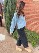 Load image into Gallery viewer, PREORDER: Dylan Denim Blouse