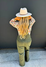 Load image into Gallery viewer, PREORDER: Dahlia Crop Wide Leg Overalls in Two Colors