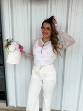 Load image into Gallery viewer, PREORDER: Chrissa Bow Mesh Tops in Two Colors