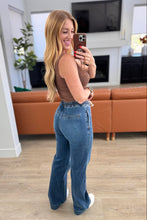 Load image into Gallery viewer, PREORDER: High Rise Wide Leg Denim Joggers