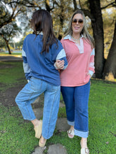 Load image into Gallery viewer, PREORDER: Stay Preppy Collared Sweatshirt in Five Colors