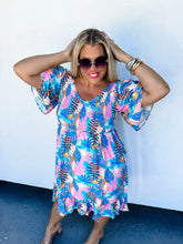Load image into Gallery viewer, PREORDER: Cabana Floral Dress