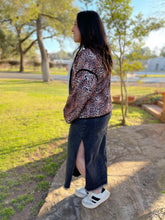 Load image into Gallery viewer, PREORDER: Worth The Risk Black Denim Skirt