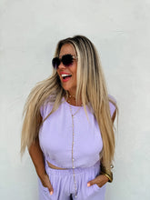 Load image into Gallery viewer, PREORDER: Maddie Cropped Pant Set