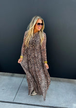 Load image into Gallery viewer, PREORDER: Carmen Sheer Cheetah Dress