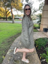 Load image into Gallery viewer, PREORDER: So Delightful Cable Knit Sweater Dress in Four Colors